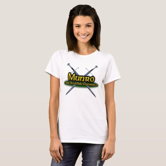Munro The Scotish Experience Clan Tシャツ (正面フル)
