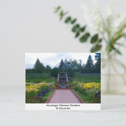 Munsinger Clemensの庭 ポストカード (スタンド正面)