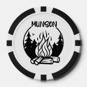 Munson Camping ポーカーチップ (正面)