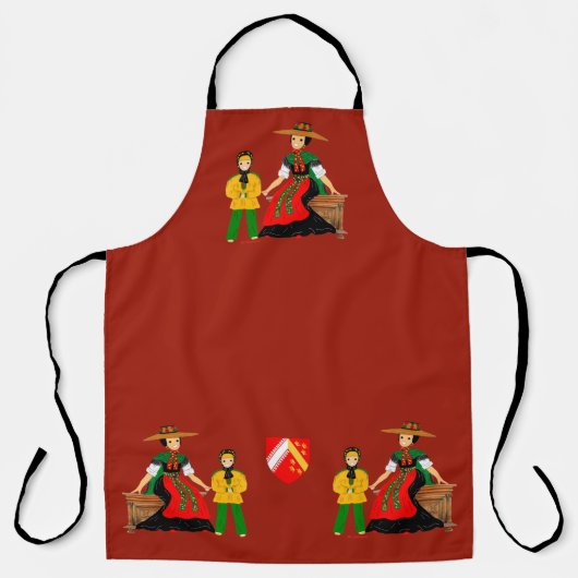 Munster, Alsace, France エプロン (正面)