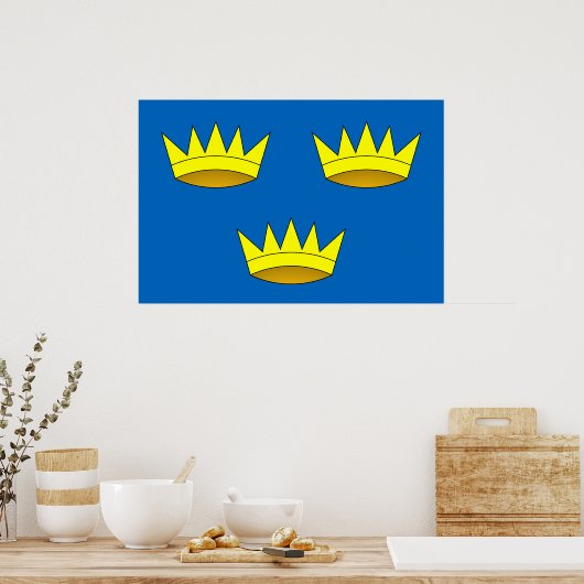 Munster, Ireland flag ポスター (キッチン)