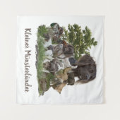 Munsterlander、汎用性の高い狩りポインティング – レトリ タペストリー (正面(横))