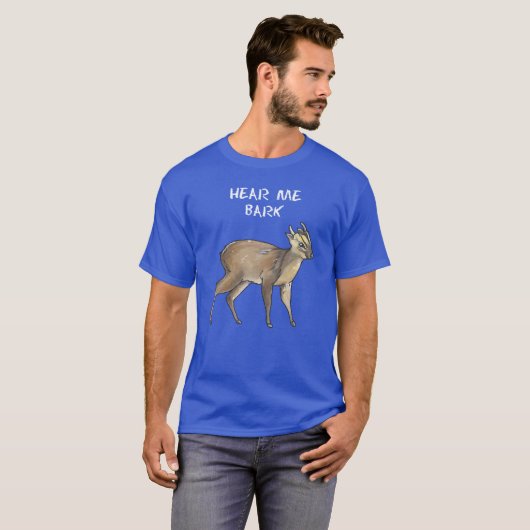 Muntjac or Barking Animal series boy Tシャツ (正面フル)