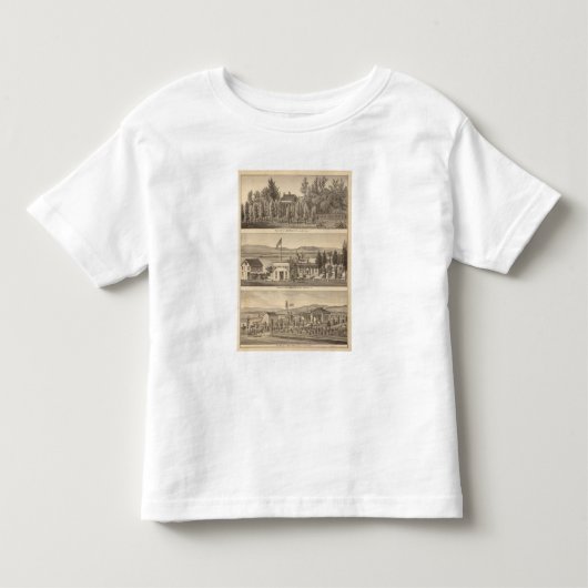 Munyan、アームストロングのKappの特性 トドラーTシャツ (正面)