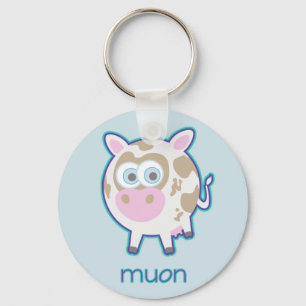 Muonの粒子牛 キーホルダー