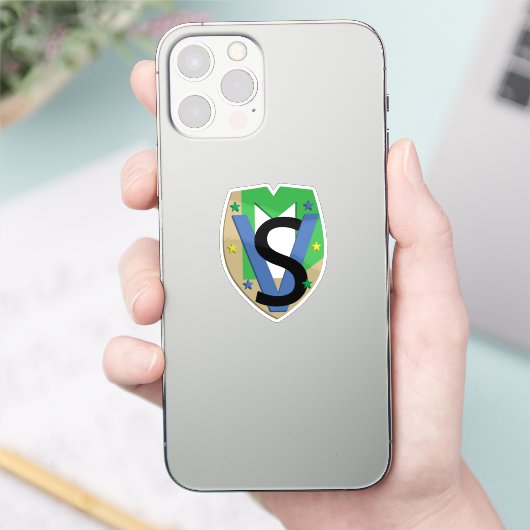 Mupロゴ シール (スマートフォン)