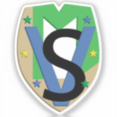 Mup Logo シール (正面)