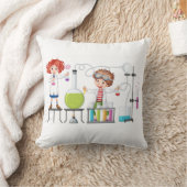 Muppetお洒落科学枕:ブレンドよくはしゃぐ枕 クッション (ブランケット)