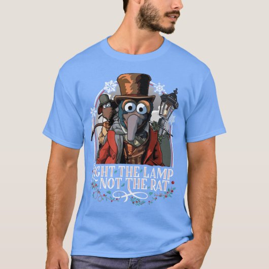 Muppet Christmas Carol Gonzo Rizzo Tシャツ (正面)