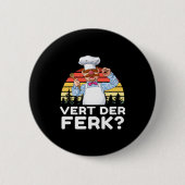 Muppet Show Swedish Chef Expletive New Funny Stic  缶バッジ (正面)