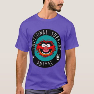 Muppets Animal Emotional Support Animal Drummer vi Tシャツ
