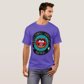 Muppets Animal Emotional Support Animal Drummer vi Tシャツ (正面フル)