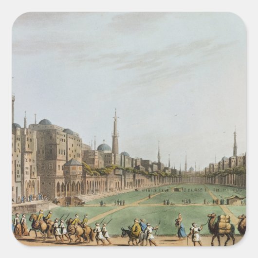 Muradのベグの壮大なカイロの主な正方形、 スクエアシール (正面)