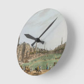 Muradのベグの壮大なカイロの主な正方形、 ラウンド壁時計 (傾斜)