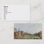 Muradのベグの壮大なカイロの主な正方形、 名刺 (正面/裏面)