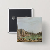 Muradのベグの壮大なカイロの主な正方形、 缶バッジ (正面&裏面)