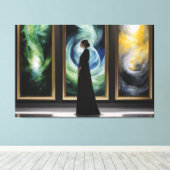 Mural of the Unknown キャンバスプリント (インサイチュ (ウッドフロア))