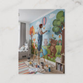Mural Painter  名刺 (裏面)