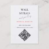 Mural Painter  名刺 (正面)