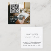 Mural wall painter  スクエア名刺 (正面/裏面)