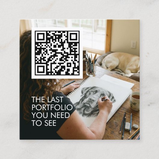 Mural wall painter  スクエア名刺 (正面)