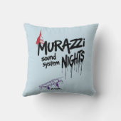 Murazzi Sound System Nights - Drip Spray Edition クッション (裏面)