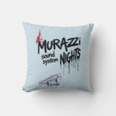 Murazzi Sound System Nights - Drip Spray Edition クッション (正面)
