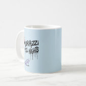 Murazzi Sound System Nights - Drip Spray Edition コーヒーマグカップ (正面左)