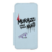 Murazzi Sound System Nights - Drip Spray Edition Incipio iPhoneウォレットケース (フォリオ 正面)