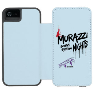 Murazzi Sound System Nights - Drip Spray Edition iPhone SE/5/5sウォレットケース