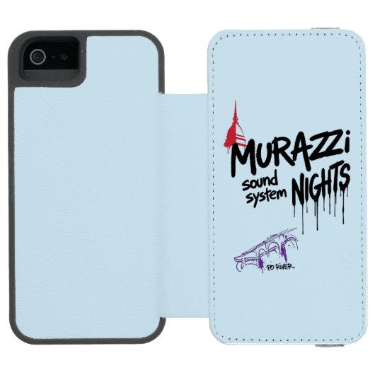 Murazzi Sound System Nights - Drip Spray Edition Incipio iPhoneウォレットケース (フォリオ Open)
