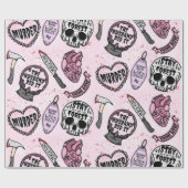 Murder and Spooky ラッピングペーパー (フラット)