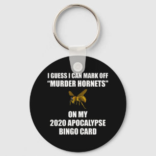 Murder Hornets 2020 Apocalypse Bingo キーホルダー