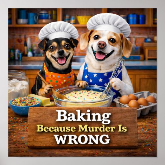 "Murder is Wrong" (2) Poster ポスター (正面)