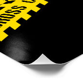 Murder mystery Party welcome sign ポスター (コーナー)