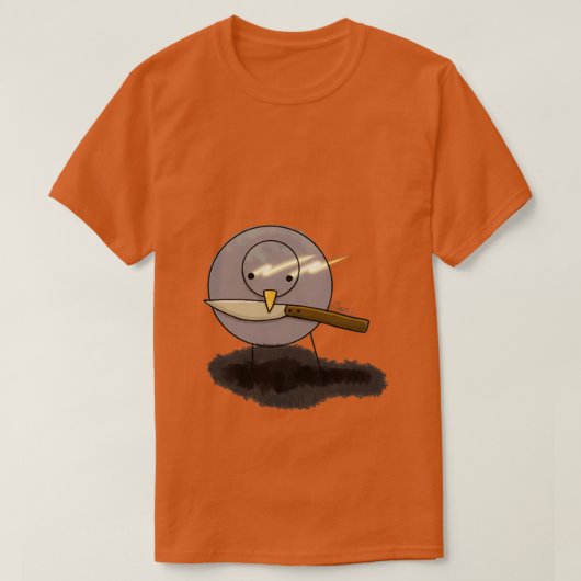 Murder pigeon tシャツ (デザイン正面)