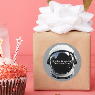 Murderbotサンクチュアリ月シール ラウンドシール