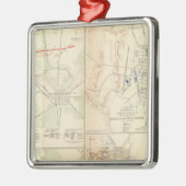 Murfreesboroughの前の石の川 メタルオーナメント (左)