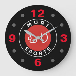 MURI スポーツ ラージ壁時計