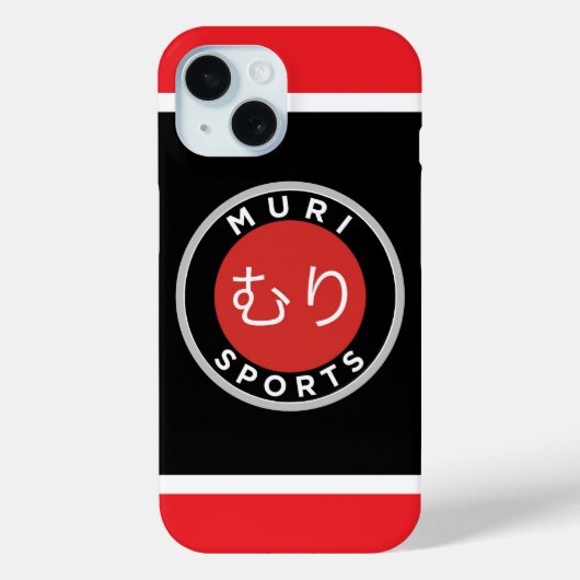 MURI スポーツ Case-Mate iPhoneケース (裏面)