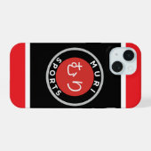 MURI スポーツ iPhone 15ケース (裏面横)