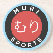 MURI SPORTS 砂岩 コースター (正面)