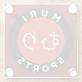 MURI SPORTS Coaster ガラスコースター (裏面)