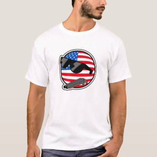 「Murica Polandballのティー Tシャツ