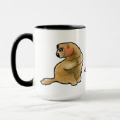 Murmeltier Tasse マグカップ (左)