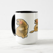 Murmeltier Tasse マグカップ (正面左)