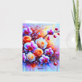 Murmure d'Élégance, carte pour tous サンキューカード (裏面)