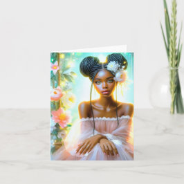 Murmure d'Élégance, carte pour tous サンキューカード