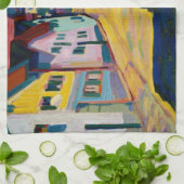 Murnau Burggrabenstrasse 1 – ワッシリーカンディンスキー キッチンタオル (折り畳み)