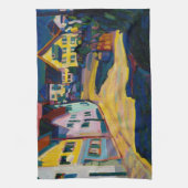 Murnau Burggrabenstrasse 1 – ワッシリーカンディンスキー キッチンタオル (縦)